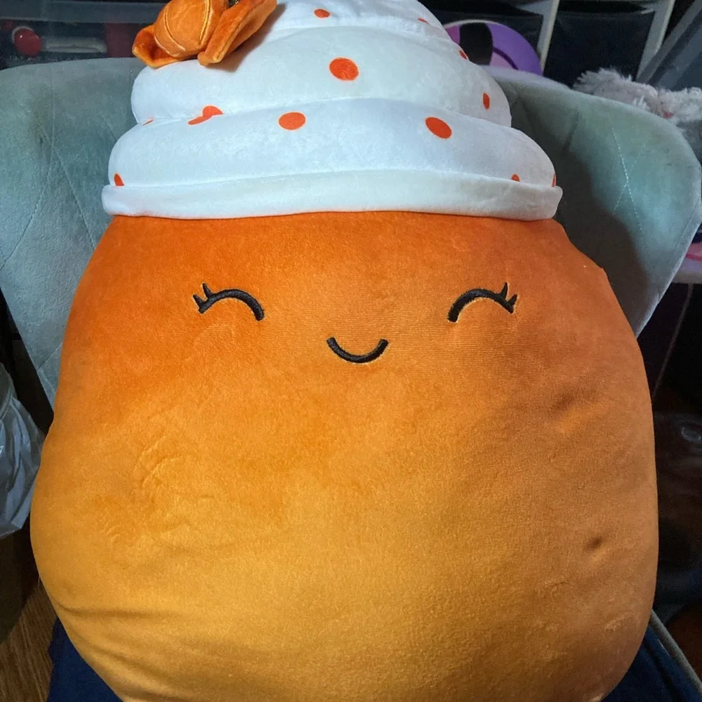 Squishmallows Kendla the pumpkin spice latte - Picture 1 of 3